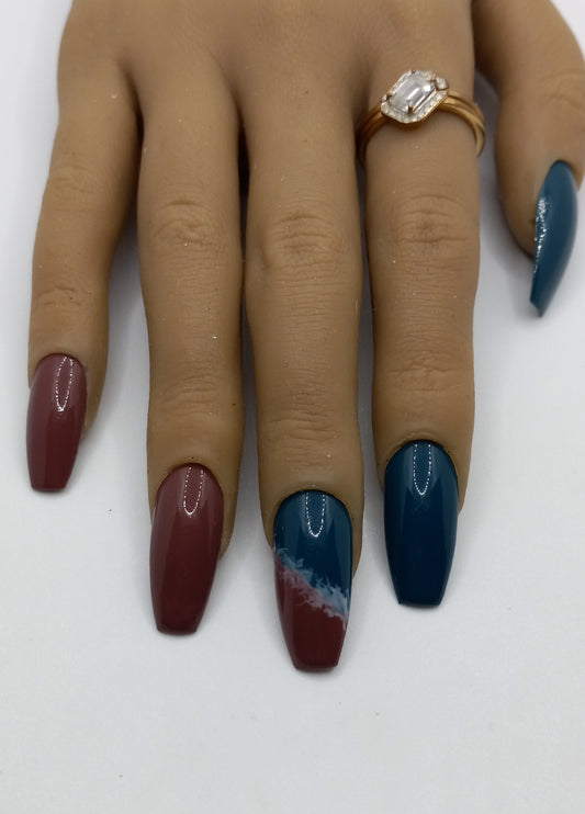 Two Toned Nail Set