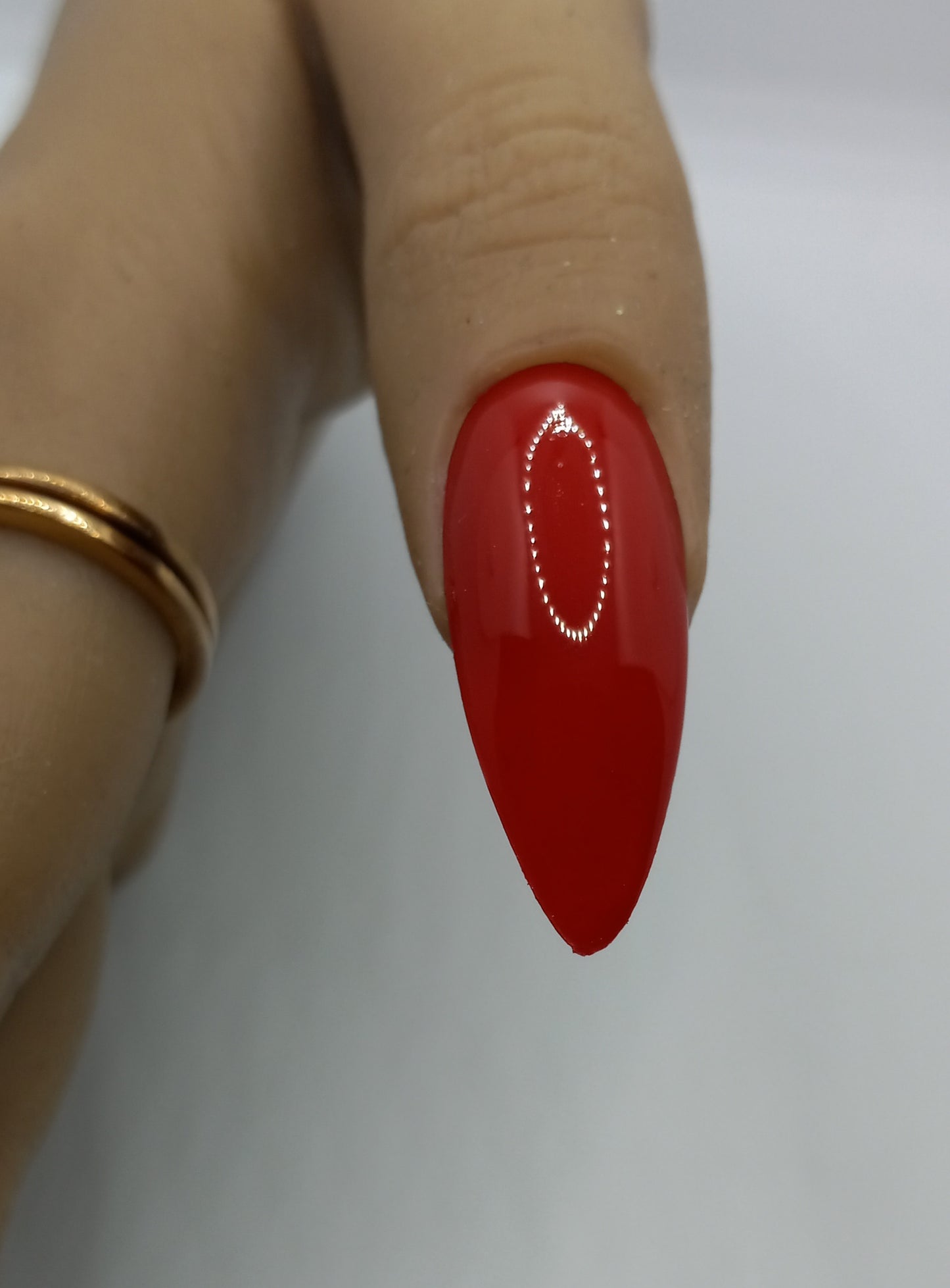 Modern Red Nail Set